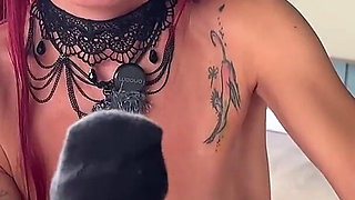 POV Cum in the Black Adi Sock Afteh Footjob and Handjob and Eating Cum