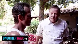 Perv Old Stepdads Exchange And Fuck Their Stepdaughters