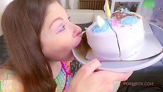 Trick or Treat? It's a PISSY Chocolate cake for Alice Maze