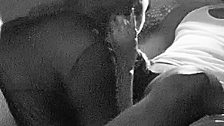 Chola Mexican sucking black dick