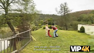Vip4k. hunt down the labia. hot sex with maya & George Uhl