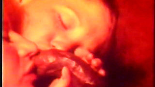 Vintage beauties have 3some interracial fun with cum swapping - (Video has no audio but music)