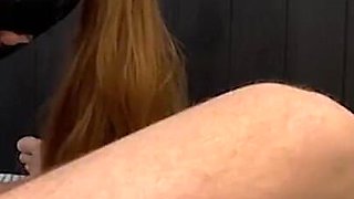 A Submissive Slut Destroys Her Slobbering Throat for 30 Minutes.