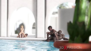 Story xxx with unapproachable mademoiselle from 3DXPassion