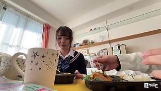 Japanese Student Explores Sensual Panties Fantasy With Desire