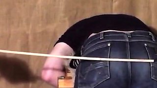 Daddy Spanks His Boy in Tight Jeans