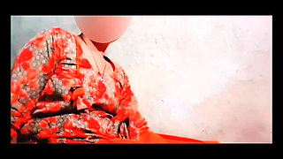 Pressing Her Breasts Over Her Salwar Suit, She Is Slowly Getting Impatient and Removing All the Clothes