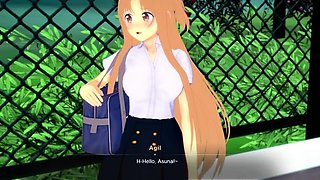 Awesome hentai anal sex with stunning excited nurse