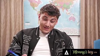 Hot MILF Teacher Adira Allure Fucks Lucky Student After Class - Big Tits, Blowjob, Cumshot