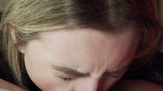 Cute British Blonde Lottie Lou POV Blowjob