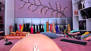 Beautiful blonde nanny and big boobed blonde MILF get pumped