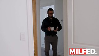 Brandi Love almost caught cheating on her hubby - milfed