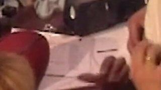 Horny Blonde MILF Fingers Herself to Orgasm in the Kitchen