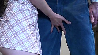 Bisexual Brunettes: Old and Young Double the Pleasure with