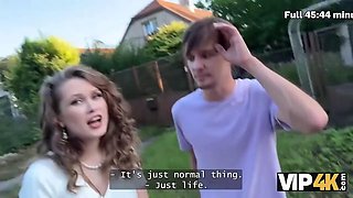 Stanley Johnsons Big Cock Handjob for Czech Teen POV