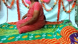 Tamil Aunty Birthday Enjoying Sex