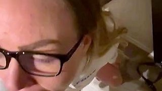 amateur blowjob cumshot finish in her mouth