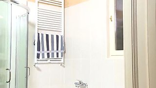 Sexy Student Flirts with Teacher - Blowjob & Hard Fuck Compilation with Mike Angelo