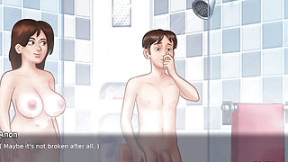 Aslil game play summertime saga game