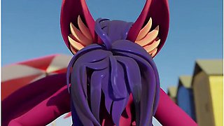 Beach Blowjob Hyper Growth Animation