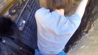 French Amateur Adult Video: Prise Contre un Blockhauss