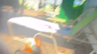 Amateur fuck in front of a crowd with my booty ebony gf