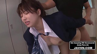 Beautiful Asian Schoolgirl Gets Fucked