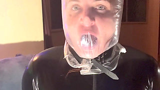 Tight Plastic Bag and Latex