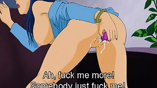 Office Voyeur Action! a Hot Hentai MILF Masturbates in Front of Coworker!