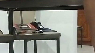 I'm Super Excited in My Office, Is There Anyone Available to Fuck Me?