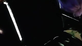 Latex size queen fucks slutty sub