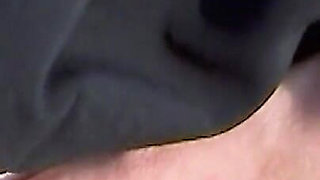 Teen makes blowjob in forest