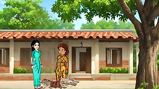 Rekha and Jagan fiercely. Hindi Cartoon Sex Story