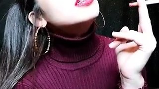 Real Smoking Girl - Smoking Femdom