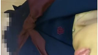 Japanese School Uniform Female Student Gets A Hand Job And Copious Semen Bukkake