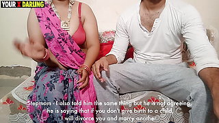 Stepmom wants pregnant by her stepson, because her husband was impotent Performance by Your X Darling