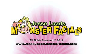 Jesse Loads Monster Facial On This Cute Face