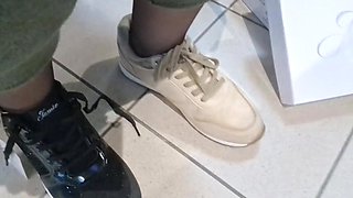 Sheer Feet and New Sneaker
