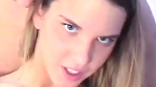 19-Year-Old Blonde Teen with Giant Cock Fucks Hardcore