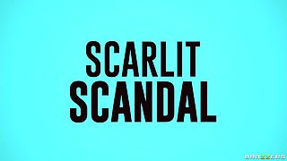 A Shimmering Threesome With Xander Corvus, Kenna James, Scarlit Scandal - Brazzers