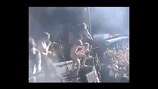 Hot Sex in the Concert Crowd - Wild Public Action