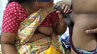 Neighbor Aunty Couldn't Handle My During Sex