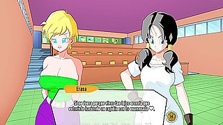 Car Toon In Hybrid Eroventures - Gohan Meeting Videls Hot Friend